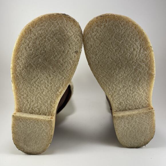 Duckfeet Arhus Boots Shearling Lined Crepe Sole Leather Size 43, Mens 9.5-10 - Picture 7 of 11